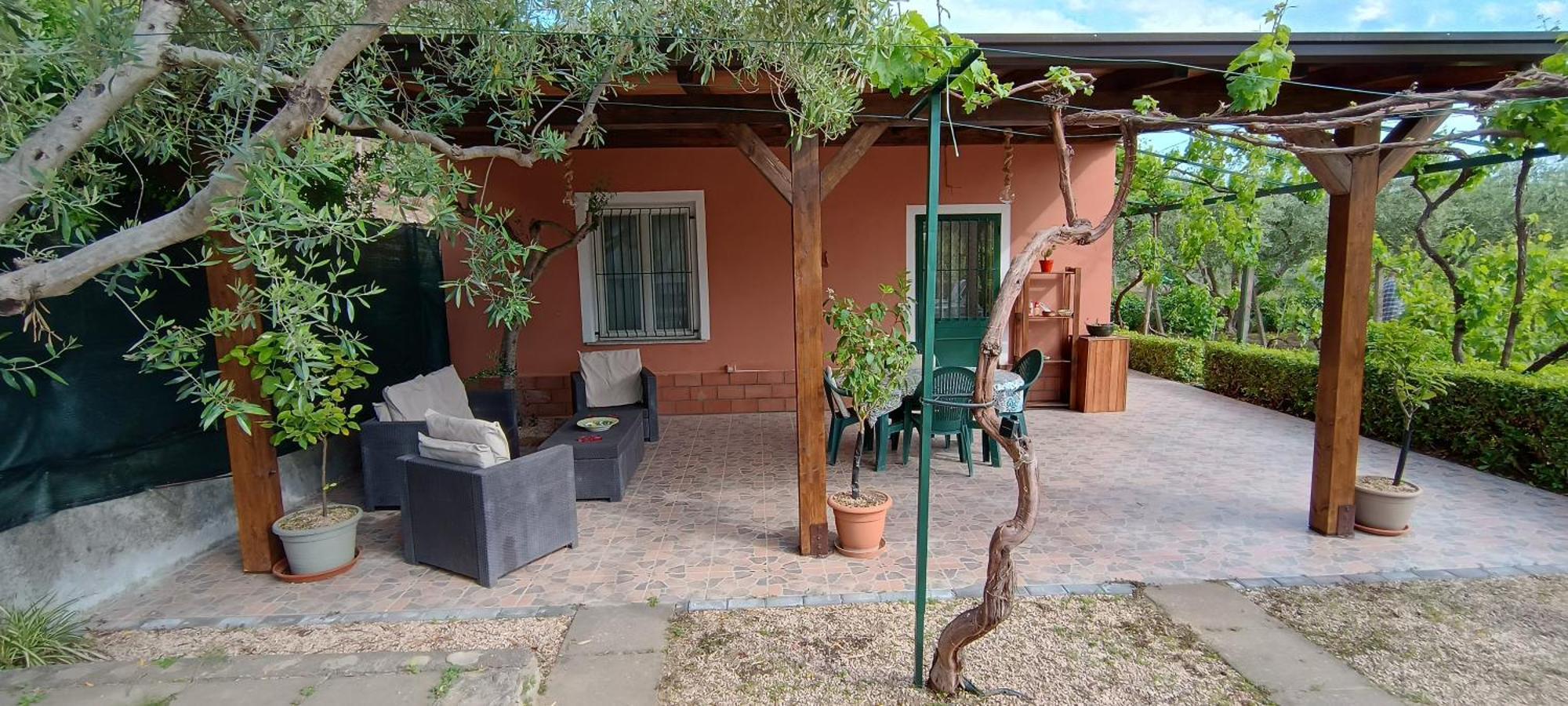 Il Vigneto "Cottage" Gaggi Buitenkant foto